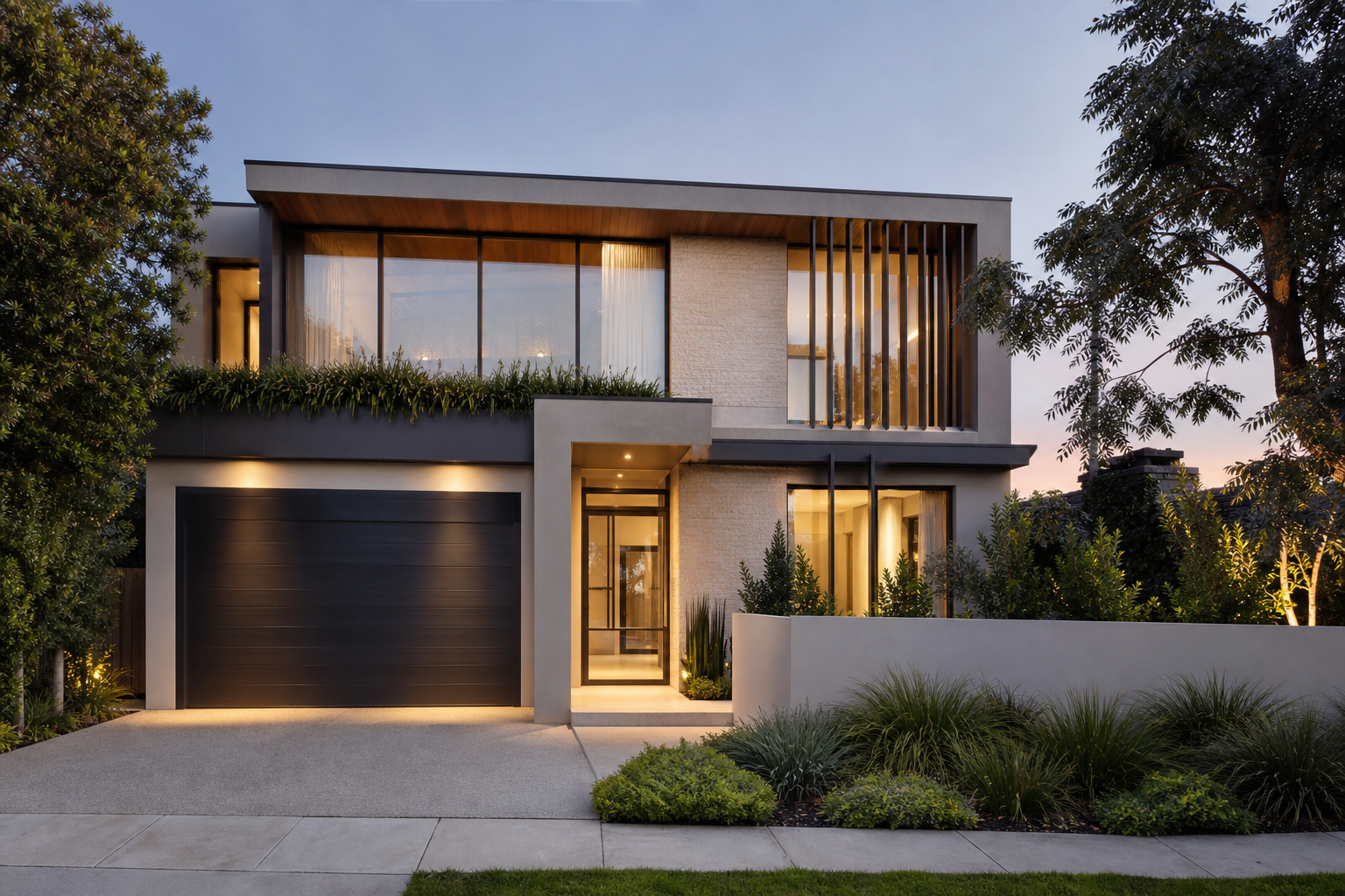 Premium residence facade