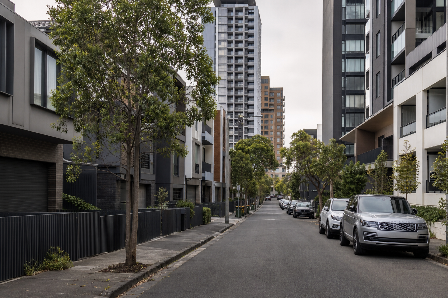 Melbourne residential streetscape