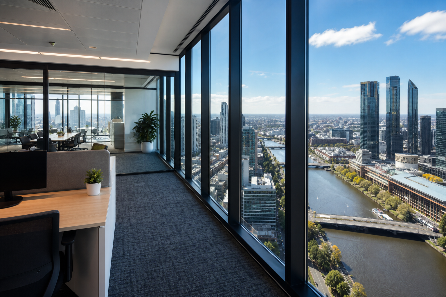 Southbank office view