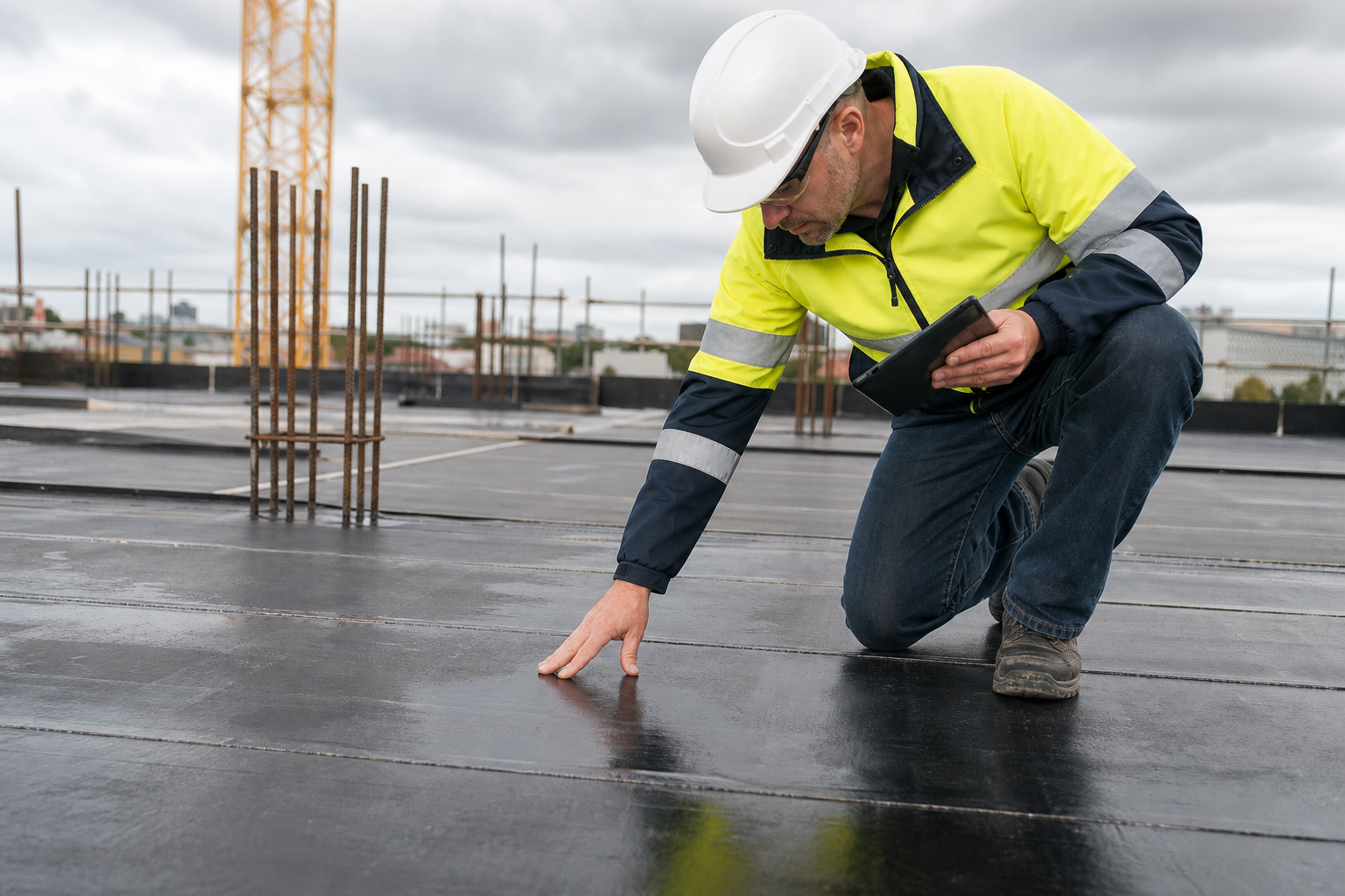 Quality inspection on site