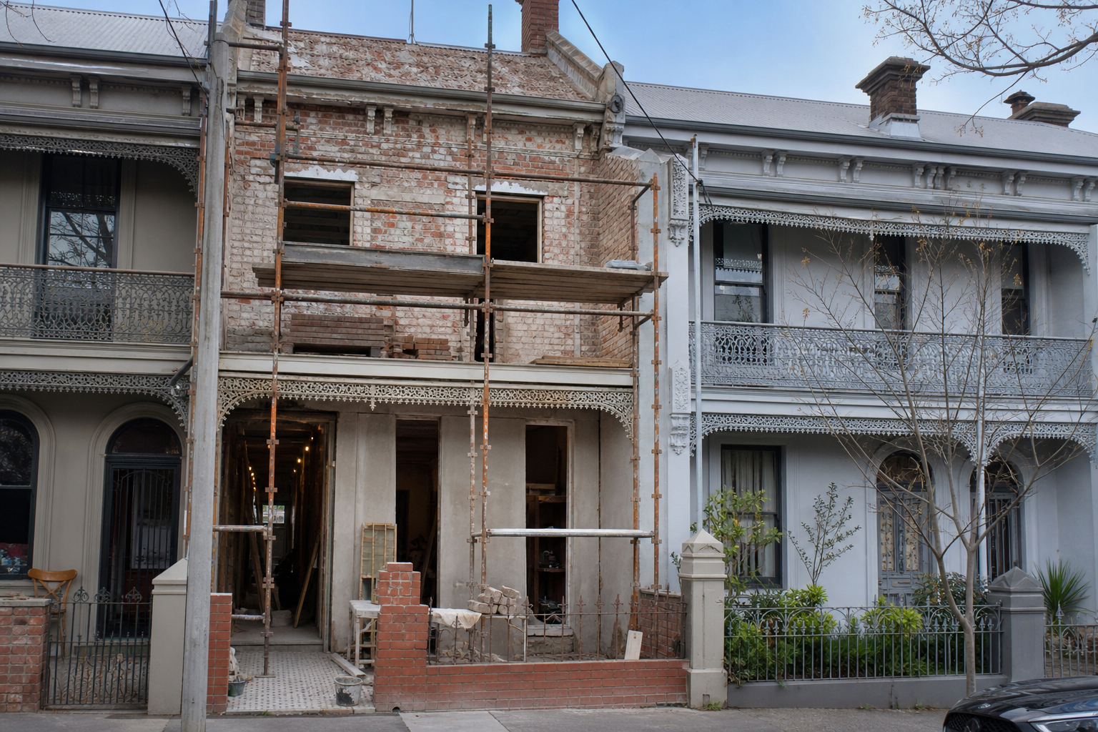 Richmond terrace construction