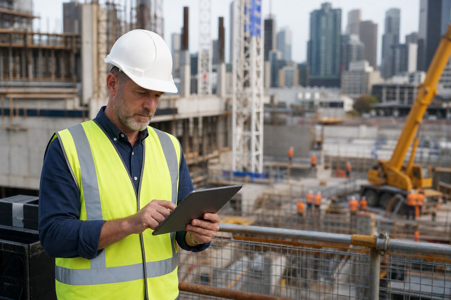 Construction site oversight
