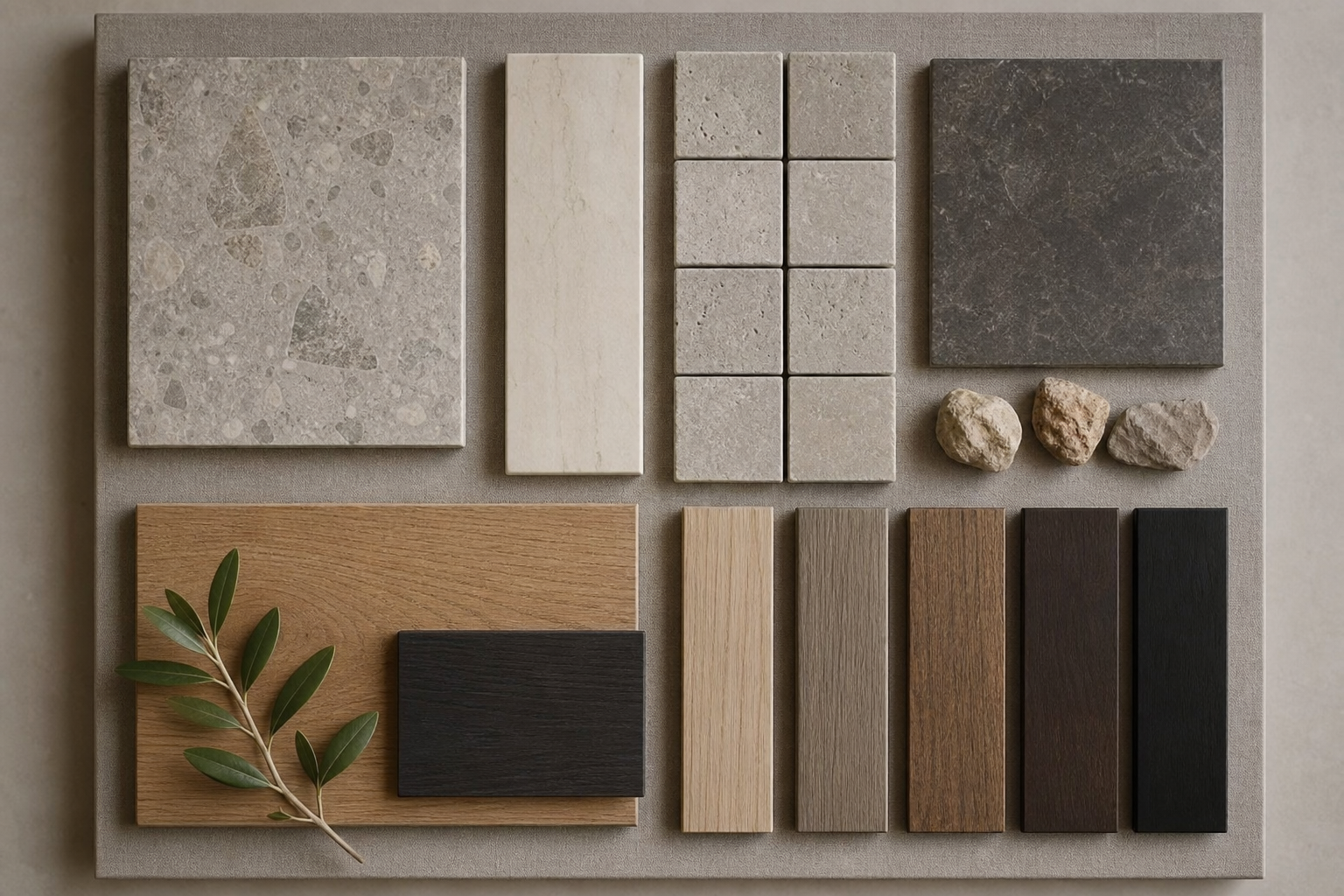 Material sample review