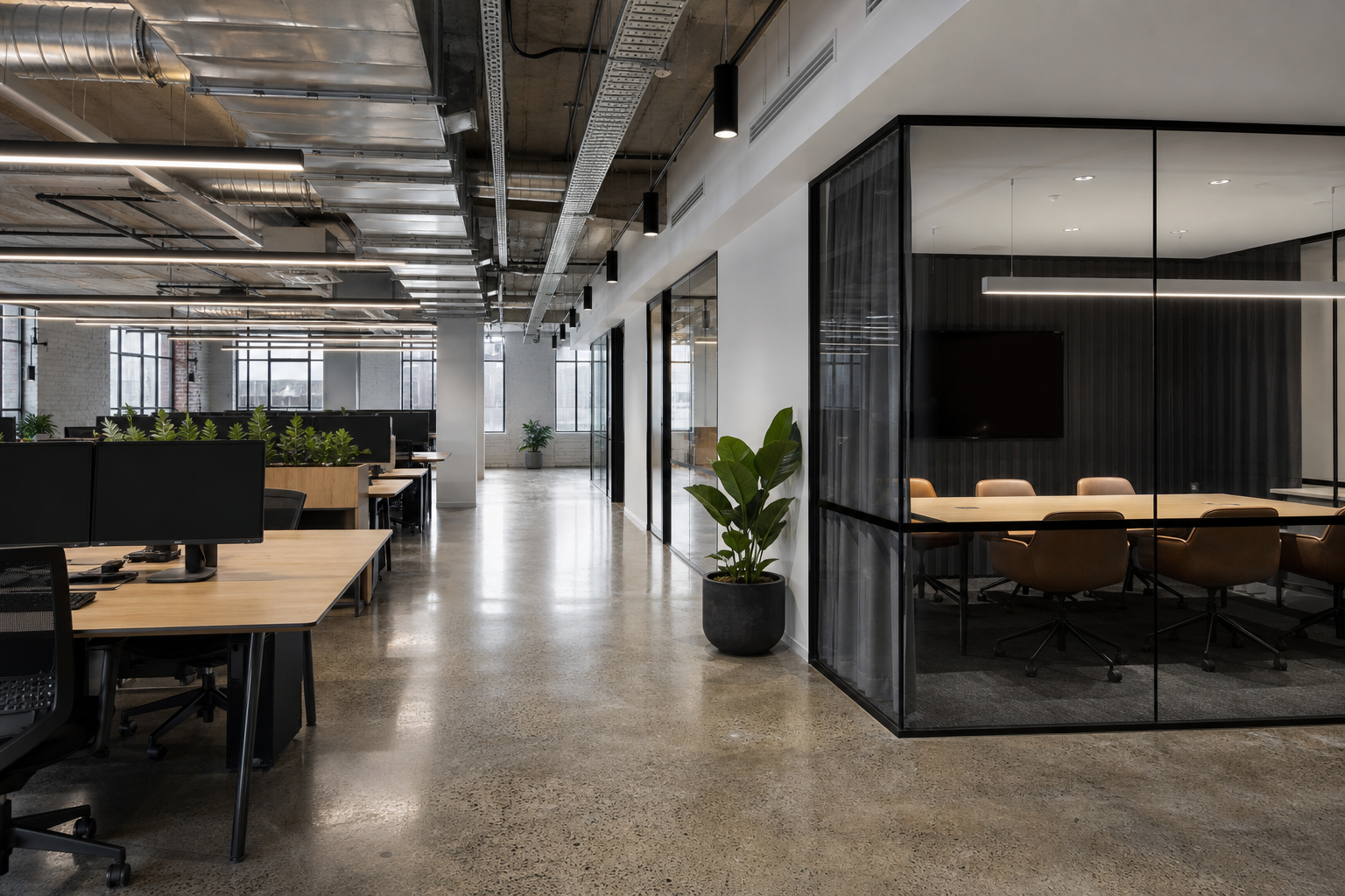 Collingwood fit-out workspace
