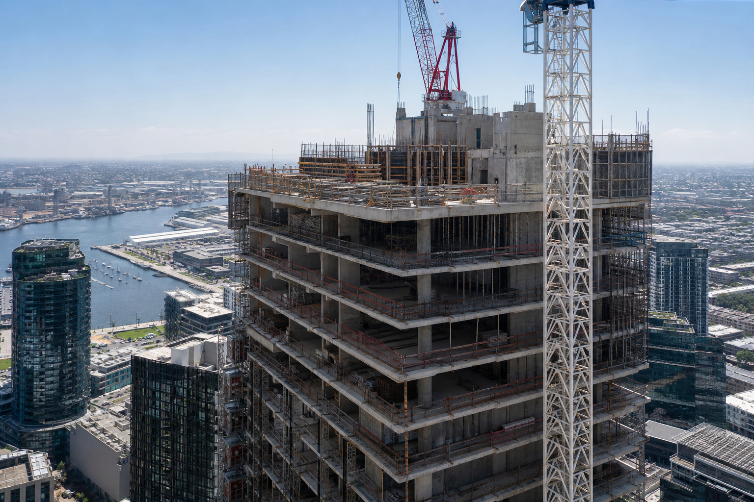 Southbank Lane construction