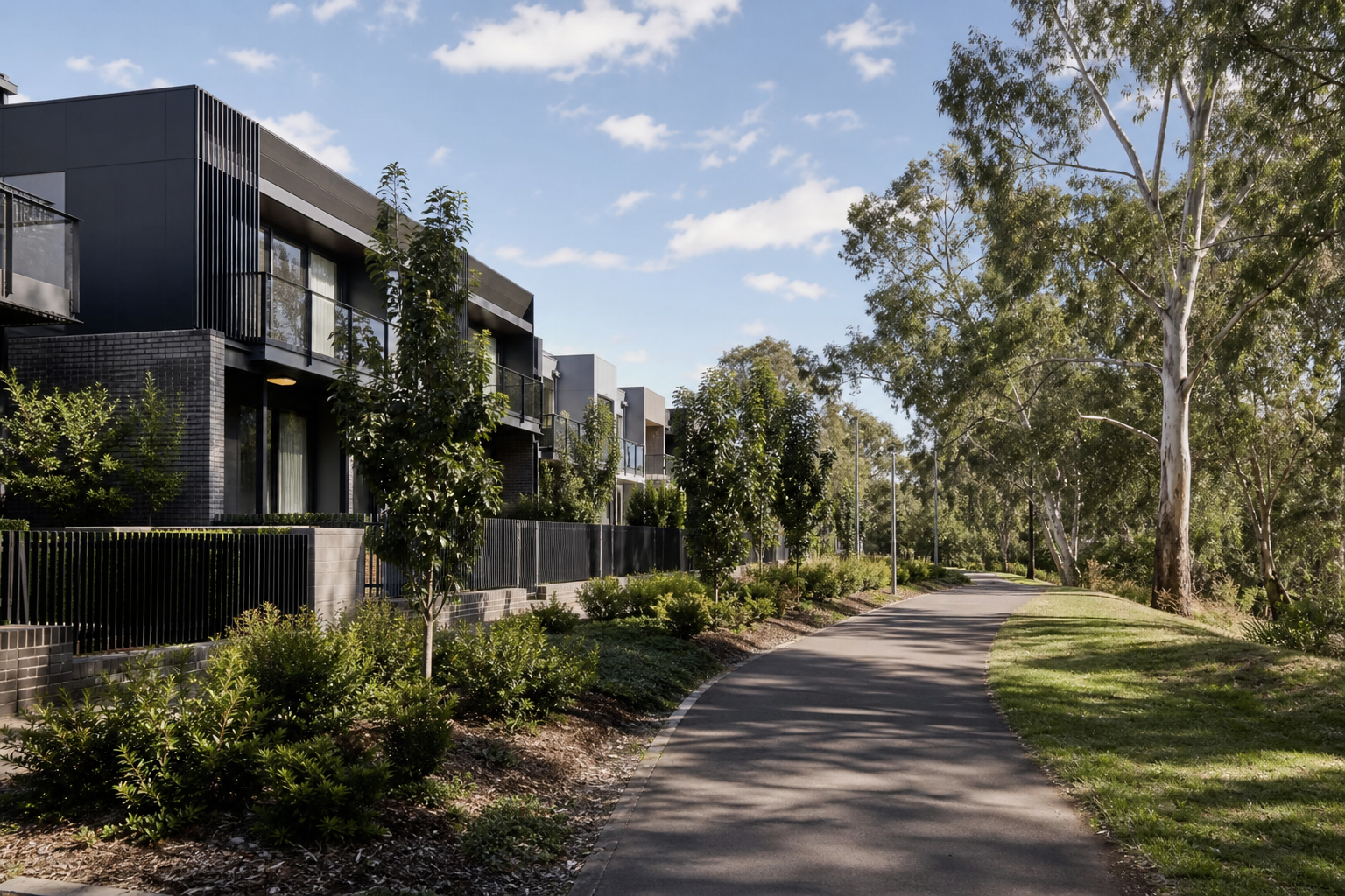 Yarra Bend parkland interface